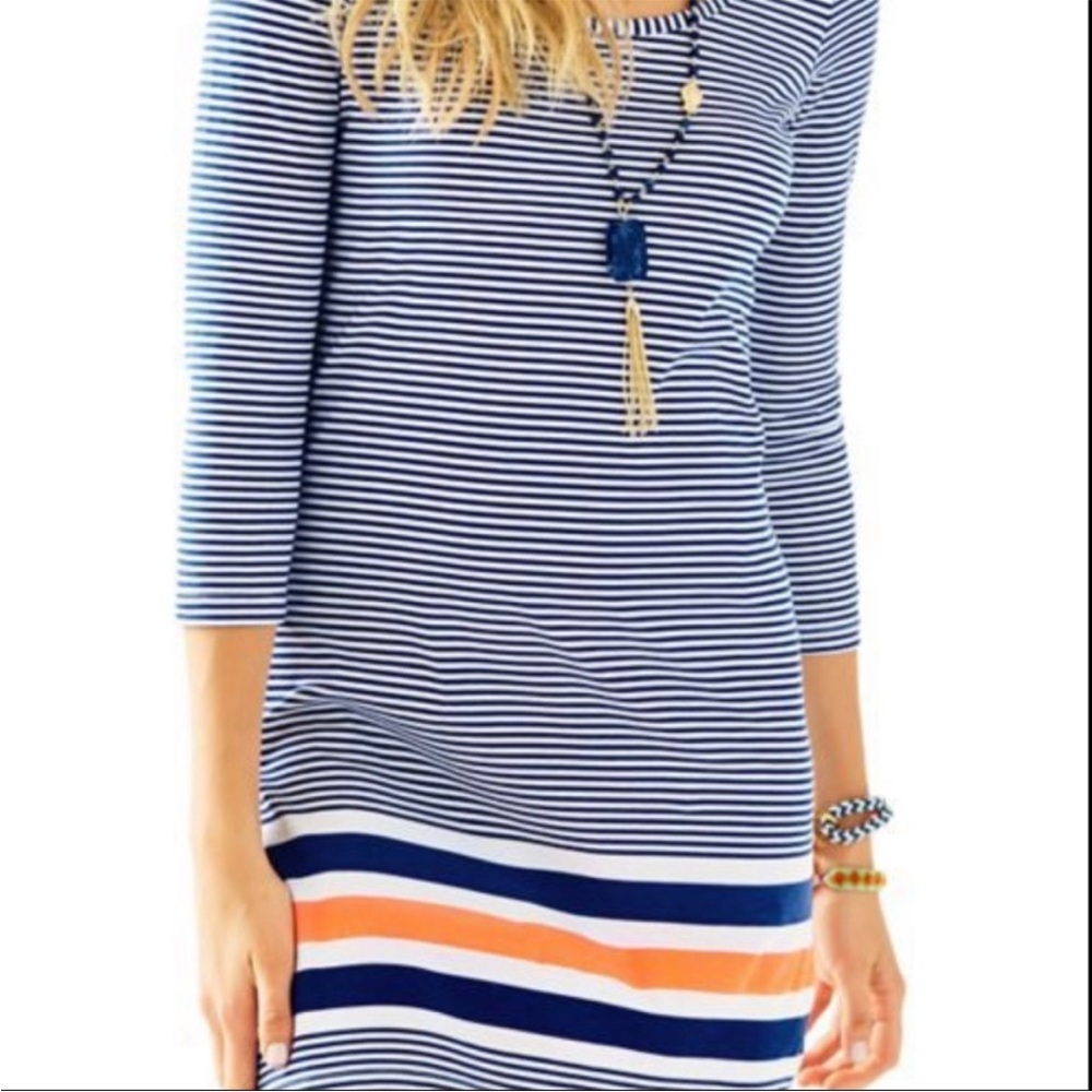 Lily Pulitzer Striped Beacon Midi Dress